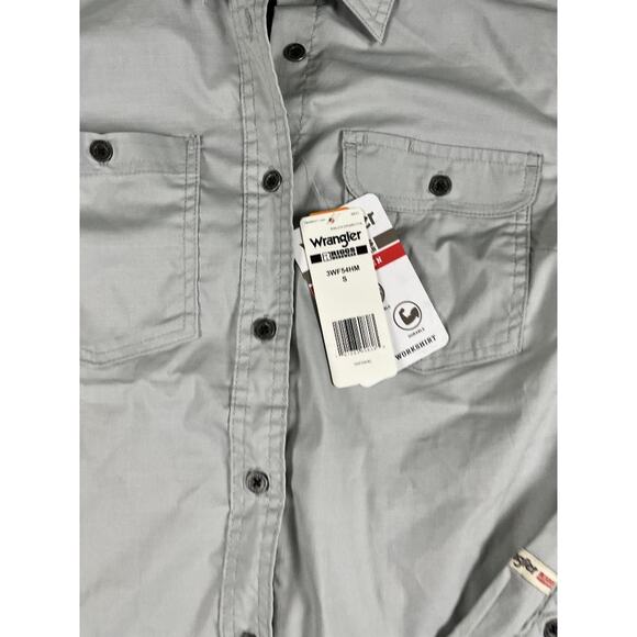 Wrangler Riggs Workwear NWT Long-Sleeve Work Shirt S — New with Tags - Picture 9 of 10